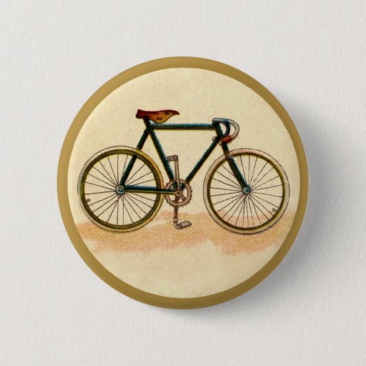 Vintages Fahrrad Button (Vorderseite)