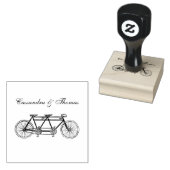 Vintages Fahrrad für Zweirad/Tandem Gummistempel (Stempel)
