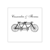 Vintages Fahrrad für Zweirad/Tandem Gummistempel (Prägung)
