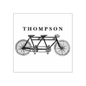 Vintages Fahrrad für Zweirad/Tandem Gummistempel (Prägung)