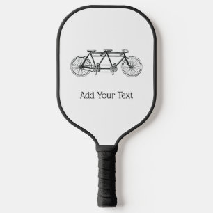 Vintages Fahrrad für Zweirad/Tandem Pickleball Schläger