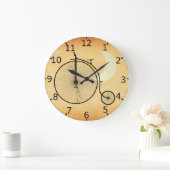 Vintages Fahrrad Große Wanduhr (Zuhause)