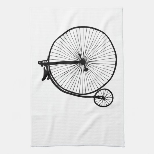 Vintages Fahrrad Handtuch (Vertikal)