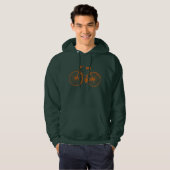 Vintages Fahrrad Hoodie (Vorne ganz)
