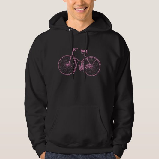 Vintages Fahrrad Hoodie (Vorderseite)
