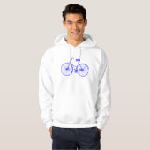 Vintages Fahrrad Hoodie (Vorne ganz)