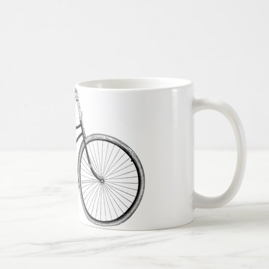 Vintages Fahrrad Kaffeetasse (Rechts)