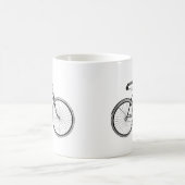 Vintages Fahrrad Kaffeetasse (Mittel)