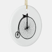 Vintages Fahrrad Keramik Ornament (Rechts)