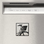 Vintages Fahrrad Magnet (In Situ (Geschirrspüler))