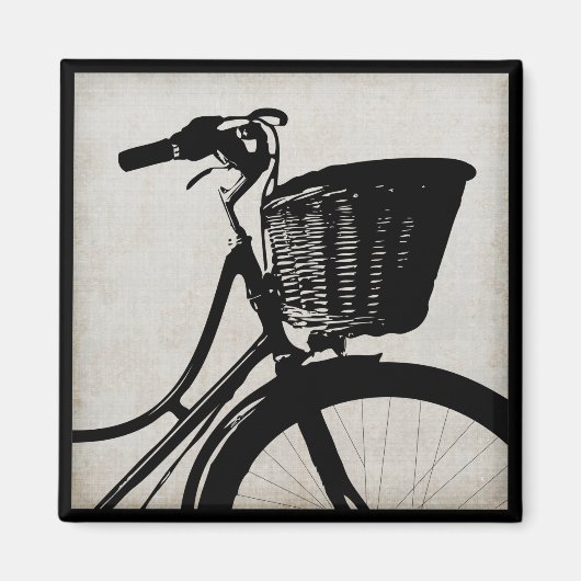 Vintages Fahrrad Magnet (Vorne)