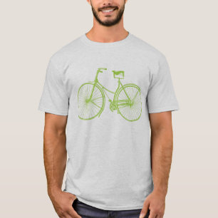 Vintages Fahrrad - Mars Green T-Shirt
