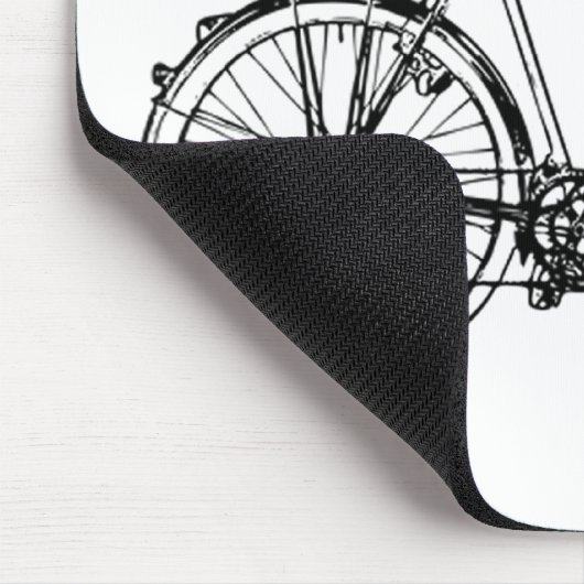 Vintages Fahrrad Mousepad (Ecke)