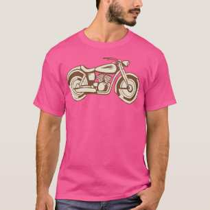 Vintages Fahrrad Niedrig aktiv T-Shirt