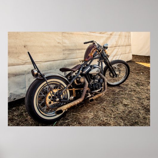 Vintages Fahrrad Poster (Vorne)