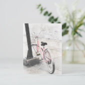 Vintages Fahrrad Postkarte (Stehend Vorderseite)