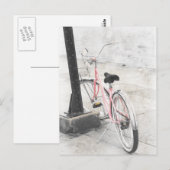 Vintages Fahrrad Postkarte (Vorne/Hinten)