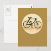 Vintages Fahrrad Postkarte (Vorne/Hinten)