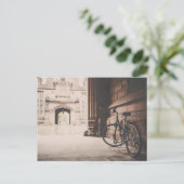 Vintages Fahrrad - Postkarte (Stehend Vorderseite)