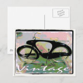 Vintages Fahrrad Postkarte (Vorne/Hinten)