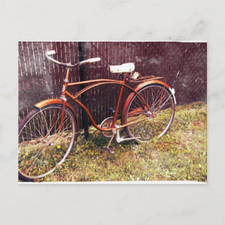 Vintages Fahrrad Postkarte