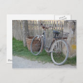 Vintages Fahrrad Postkarte (Vorne/Hinten)