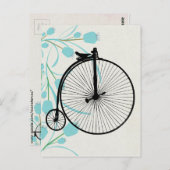 Vintages Fahrrad Postkarte (Vorne/Hinten)