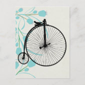 Vintages Fahrrad Postkarte (Vorderseite)