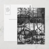 Vintages Fahrrad Postkarte (Vorne/Hinten)