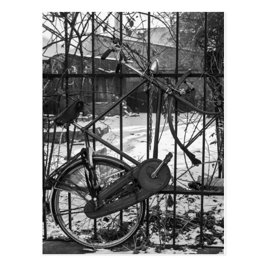 Vintages Fahrrad Postkarte Zazzle.de