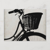 Vintages Fahrrad Postkarte (Vorderseite)