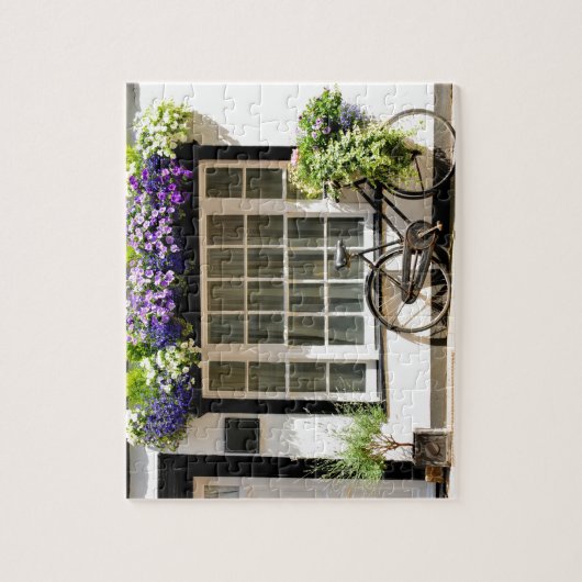 Vintages Fahrrad Puzzle (Vertikal)