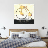 Vintages Fahrrad | Ride Canvas Print genießen Leinwanddruck (Insitu (Schlafzimmer))