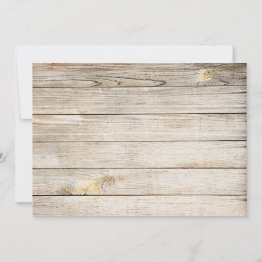 Vintages Fahrrad Save the Date Hochzeitskarten (Rückseite)