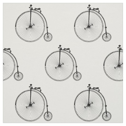 Vintages Fahrrad Stoff (Muster)