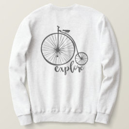 Vintages Fahrrad Sweatshirt