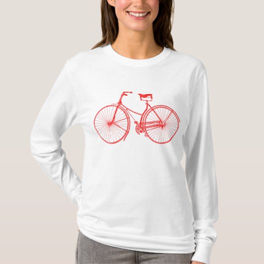Vintages Fahrrad T-Shirt (Vorderseite)