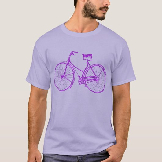 Vintages Fahrrad T-Shirt (Vorderseite)