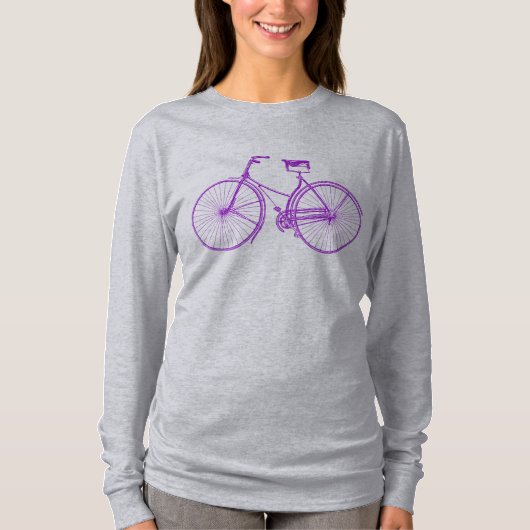 Vintages Fahrrad T-Shirt (Vorderseite)