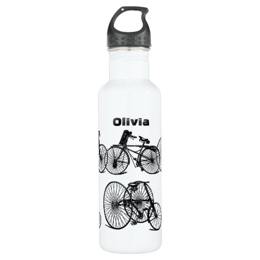 Vintages Fahrrad Trinkflasche (Vorderseite)