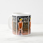 Vintages Fahrradbild - Orientierte Zyklen Kaffeetasse (Vorderseite Links)