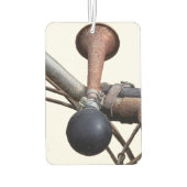 Vintages Fahrradhorn Autolufterfrischer (Rückseite)