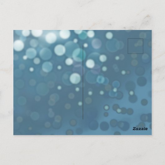 Vintages Fahrradmädchen - Geburtstag Postkarte (Rückseite)