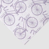 Vintages Fahrradmuster Seidenpapier (Detail)