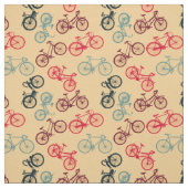 Vintages Fahrradmuster Stoff (Muster)