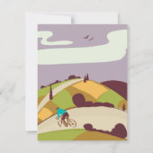 Vintages Fahrradposter (Rückseite)