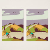 Vintages Fahrradposter (Vorne & Hinten)