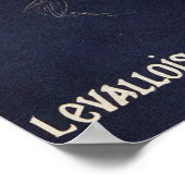 Vintages Fahrradposter - Fahrradsirius Poster (Ecke)