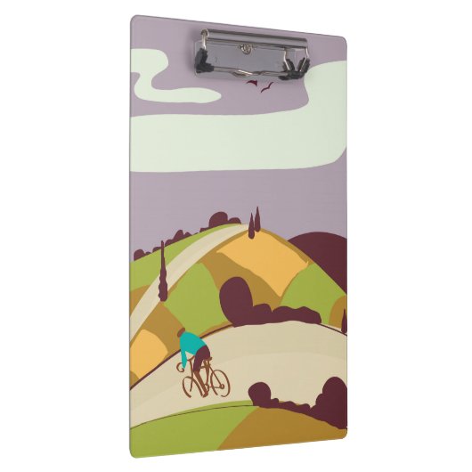 Vintages Fahrradposter Klemmbrett (Rechts)