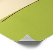 Vintages Fahrradposter Poster (Ecke)